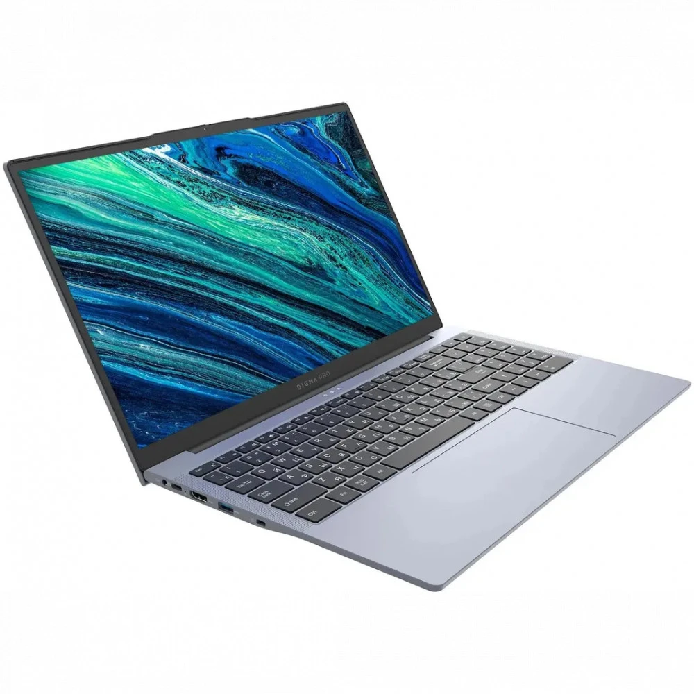 Ноутбук Digma PRO Cursus DN15R5-ADXW10 15.6 ", FHD 1920x1080 (16:9), AMD, Ryzen 5, 16 Гб, 512 ГБ, AMD Radeon Vega, Windows 11 Pro