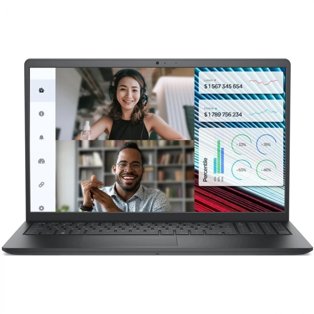 Ноутбук Dell Vostro 3520 210-BECX_4 15.6 ", FHD 1920x1080 (16:9), Intel, Core i3, 8 Гб, 512 ГБ, Intel Iris Xe Graphics